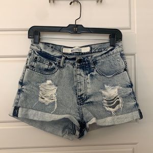 Brandy Melville High-Waisted Jean Shorts
